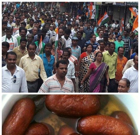 ২১ শে জুলাই শুধু ধর্মতলা নয়,শক্তিগড়ের ল্যাংচাও