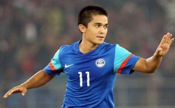 এবার নিয়ে ৫ বার বর্ষসেরা ফুটবলার হলেন সুনীল ছেত্রী