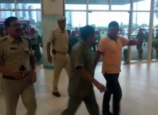 অমরাবতি সেনা ক্যাম্পাসে গ্যাস বেলুনের সিলিন্ডার ফেটে বিপত্তি