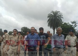 দুর্গাপুরে সেতু পরিদর্শনে জেলা প্রশাসন