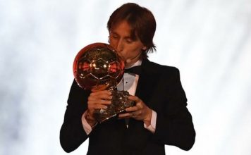ব্যালন ডি’অর পেলেন লুকা মদ্রিচ