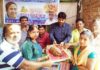 তৃণমূলের উদ্যোগে ছটপুজোয় বস্ত্র ও পুজো সামগ্রী প্রদান