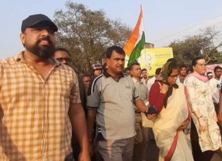 দিল্লির দাঙ্গার প্রতিবাদ দুর্গাপুরে,পারিয়ালের মিছিলে জনজোয়ার