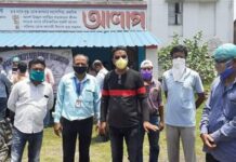 হিউম্যান রাইটস ও আলাপ ক্লাবের যৌথ উদ্যোগে স্বেচ্ছা রক্তদান শিবির