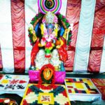 নেই মেলা,করোনা আবহে স্বাস্থ্যবিধি মেনেই ‘আলাপ’ ক্লাবের গণেশ পুজো