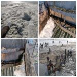 ক্ষতিগ্রস্ত লকগেট সারাতে তৎপরতা,প্রশাসনের আশ্বাসেও পানীয় জল নিয়ে উদ্বেগ