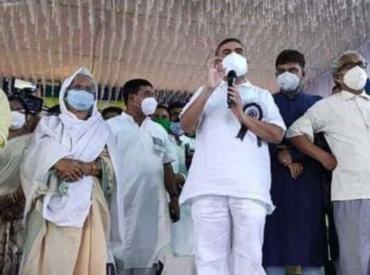 নন্দীগ্রাম যেন আবার যুদ্ধক্ষেত্র,শুভেন্দু বনাম তৃণমূলের