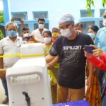 করোনা রোগিদের বিনামূল্যে অক্সিজেন দেওয়ার কর্মসূচী দুর্গাপুর ব্লাড ডোনার্স ফোরামের