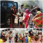 জন্মদিনে দুঃস্থ মানুষদের বিরিয়ানি খাওয়ালেন গৃহবধূ মহুয়া