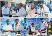 কোক ওভেন থানায় ‘বসন পরো মা’ কর্মসূচি,‘প্রতিমাতেই শুধু মা দুর্গা নেই, প্রতিটি মা-তেই মা দুর্গা আছে’