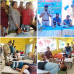 গ্রীষ্মকালীন রক্তের অভাব পূরণে পুলিশের। উদ্যোগে দূর্গাপুরে রক্তদান শিবির