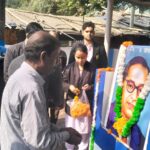 দুর্গাপুরে আইএনটিইউসির শ্রদ্ধা নিবেদন ডঃ বি আর আম্বেদকরকে
