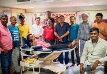 চিত্র সাংবাদিক দীপক গুরুংয়ের স্মৃতিতে স্বেচ্ছা রক্তদান শিবির