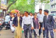আইনজীবীদের উপর হামলার প্রতিবাদ আসানসোল ও দুর্গাপুরেও